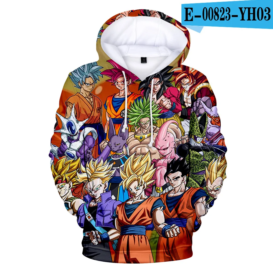 Обувь для косплея; Аниме Толстовка с драконом Косплэй 3D супер сайян Dragon Ball Z игрушечные фигурки из игры Dragon Ball Dbz(“Son Goku/толстовки с капюшоном и карманами Для мужчин/Для женщин", классные Топы - Цвет: 010