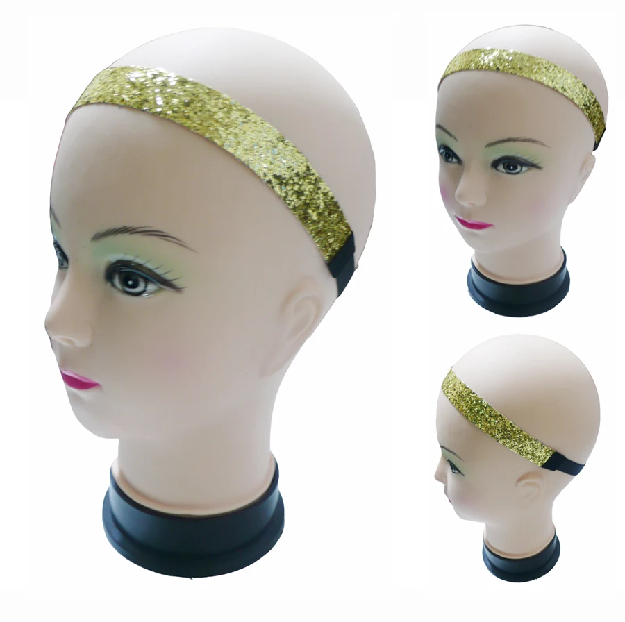 Стрейч для подростков стрейч 3/4 дюйма|glitter headband|softball headbandsheadband elastic |