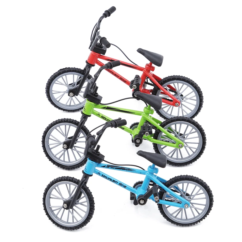 

Kids Mini Simulation Alloy Finger Bike Toys Xmas Birthday Gifts For Children Fingerboard Bicycle Toys With Brake Rope