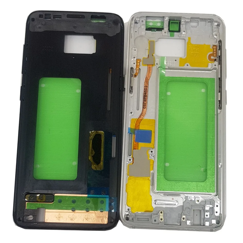 

Middle Back Frame Chassis Plate Bezel Back Housing For Samsung Galaxy S8 G950 G950F G950U G950FD S8 Plus G955F G955 G955U G955FD
