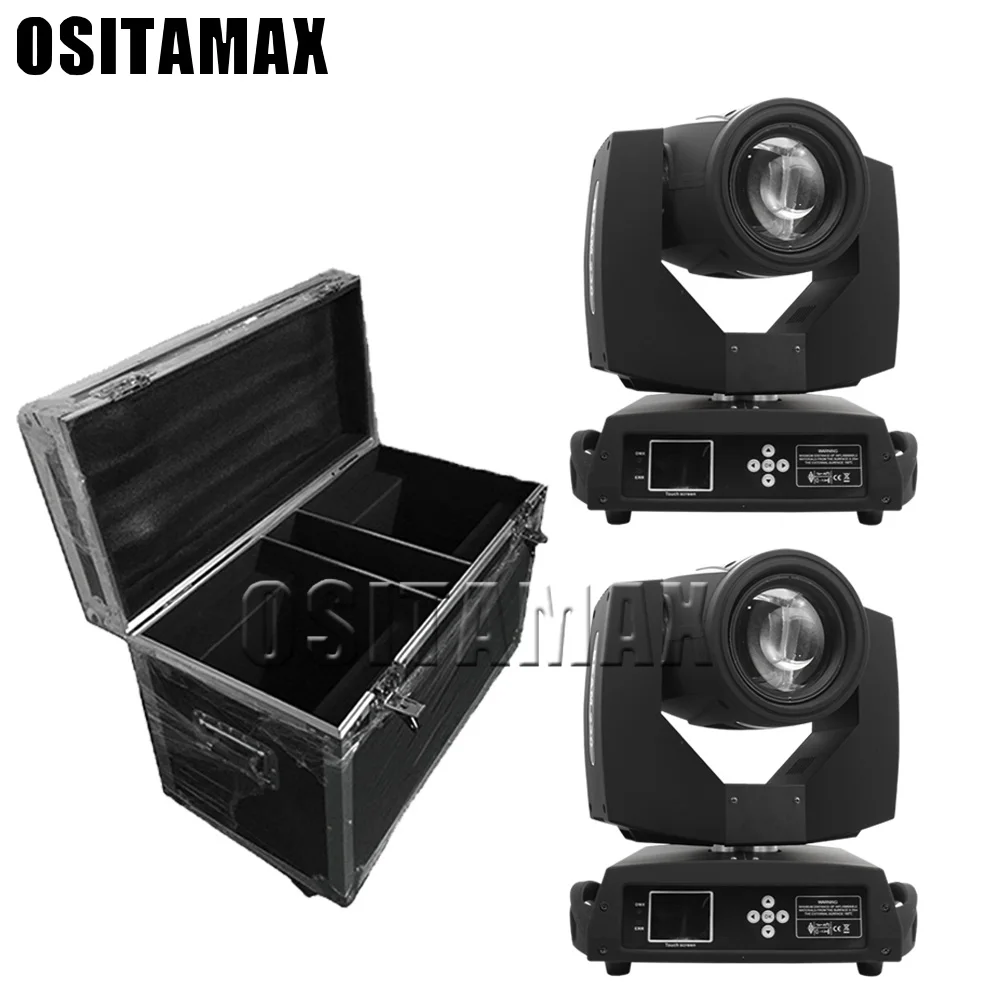 2 шт./лот с flightcase 7r 230 Вт движущийся сценический светильник Sharpy Beam Light сенсорным
