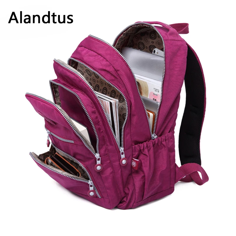 Alandtus каждодневные рюкзаки для женщин Модный школьный рюкзак подростков девочек