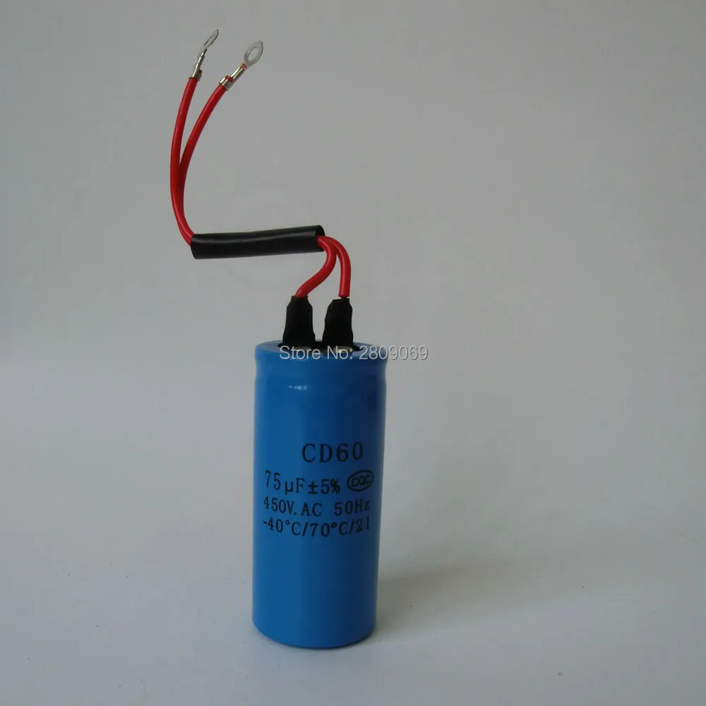 

Kiger staring capacitor,CD60 75uf,450V.AC,50Hz.