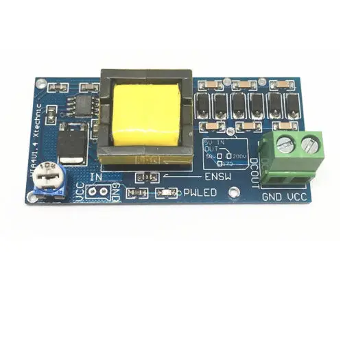 

High Voltage DC-DC Boost Converter 5V-12V Step up to 300V-1200V Power Module