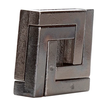 

Alloy Square Lock Puzzle Brain Tester Iq Test Kids Adults Intelligent Toys For Child Talent Educational Toys 1Pcs