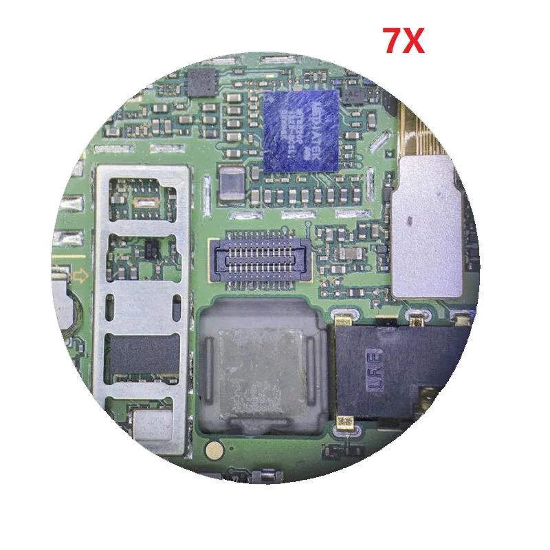 Смартфон pcb ремонт 3.5X-90X Тринокулярный Стерео микроскоп головка с 0.5X 2.0X Вспомогательный объектив microscopio камера