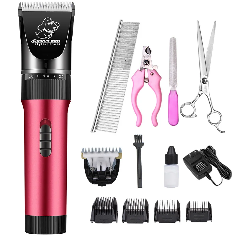 

Professional Electric Pet Dog Hair Trimmer Grooming Clipper Animal Hair Remover Cutter Grooming Clippers