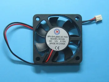 

2 Pcs Brushless DC Cooling Fan 12V 5010S 7 Blades 50x50x10mm 2pin Sleeve-bearing