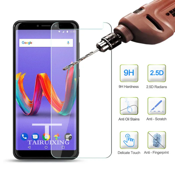 

9H Tempered Glass for Wiko Tommy 3 Plus Screen Protector Protective Glass Film for Wiko Tommy 3 Plus Protection Glass