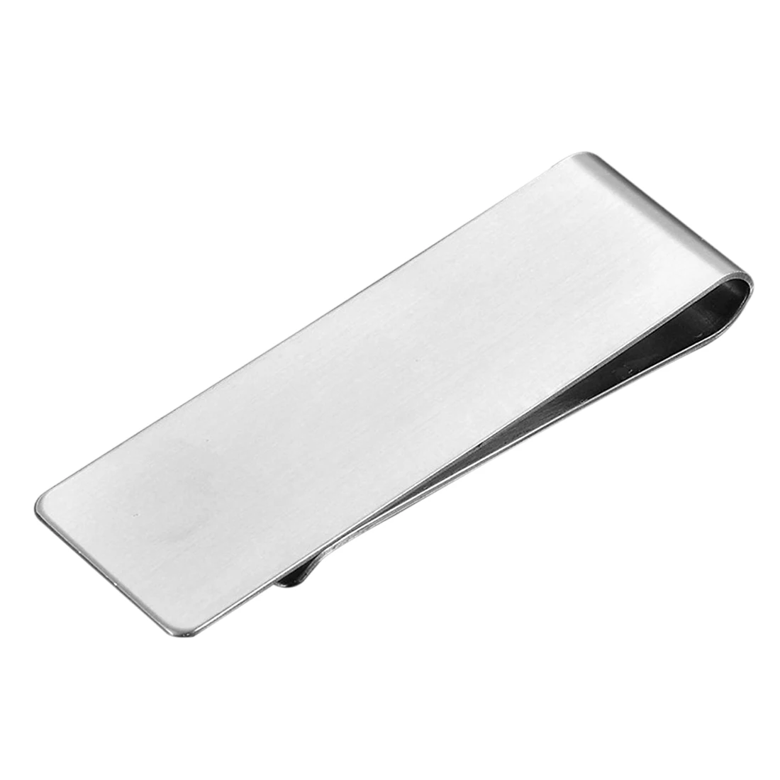 5) Men's Stainless Steel Cash Money Clamp Clip Credit Card Wallet