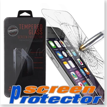 

100pcs for iphone 7 plus Tempered Glass Screen Protector for iphone7 5.5inch Glass 9H2.5D 0.26mm Tough Screen Film 7 plus glass