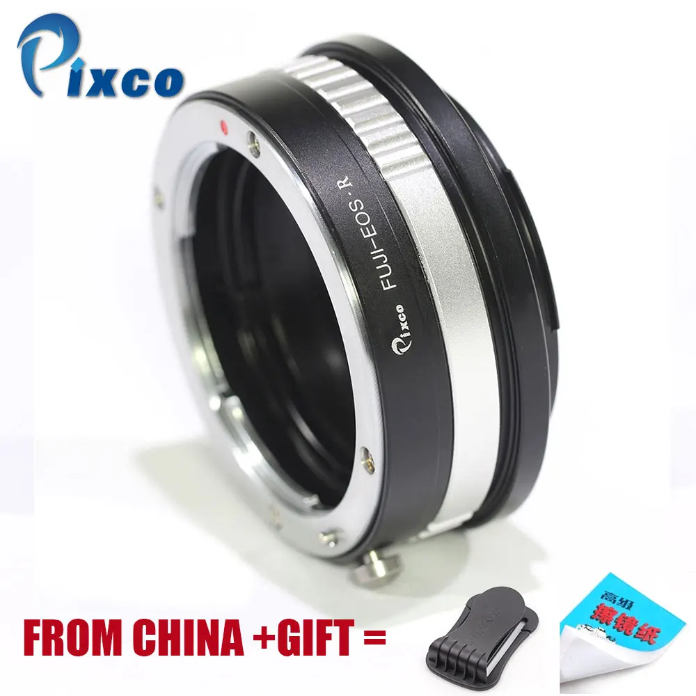 Переходное кольцо для объектива Pixco Canon EOS R Fuji подходит камеры + подарки|Адаптеры