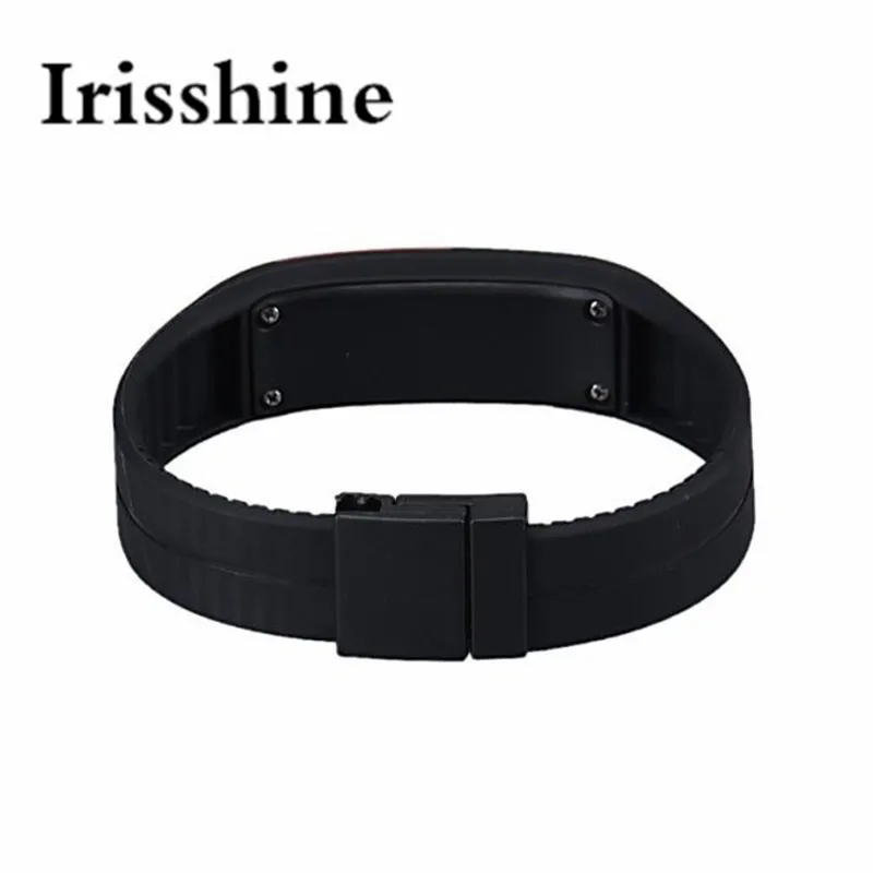 Бренд Irisshine i0800 роскошные мужские женские резиновые светодиодный часы Дата спортивный браслет цифровые наручные часы унисекс часы пара подарок