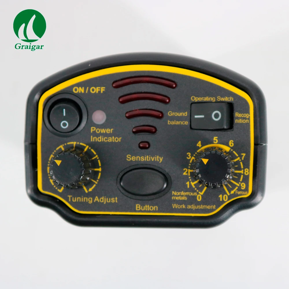

Professional Underground Metal Detector AR944M Waterproof Sensitive Search Gold Digger Hunter with lighting lamp