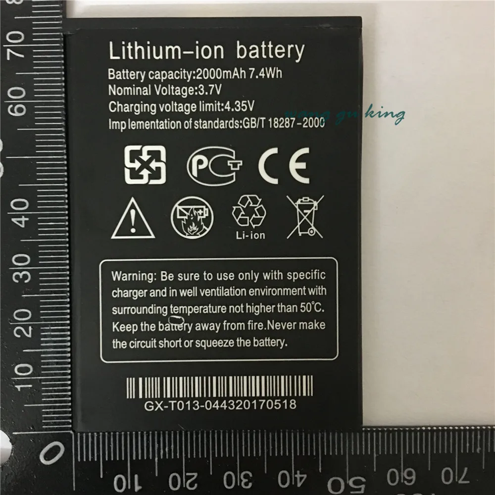 100% Новый оригинальный литий ионный аккумулятор W200 для THL W200S W200C 2000mAh Высокое