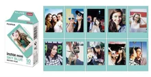 Пленка Fujifilm Instax Mini 8 10 Листов Синий край Fuji Photo Paper для Polaroid мини 8 50 s 7 s 90 25 Доля СП-1 Мгновенных Камеры