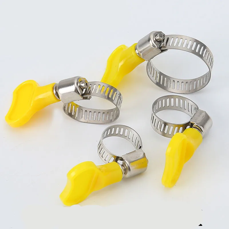 5 pc/lot Homebrew Pipe Clamp Fit 6mm 29mm OD Tube Plastic Handle