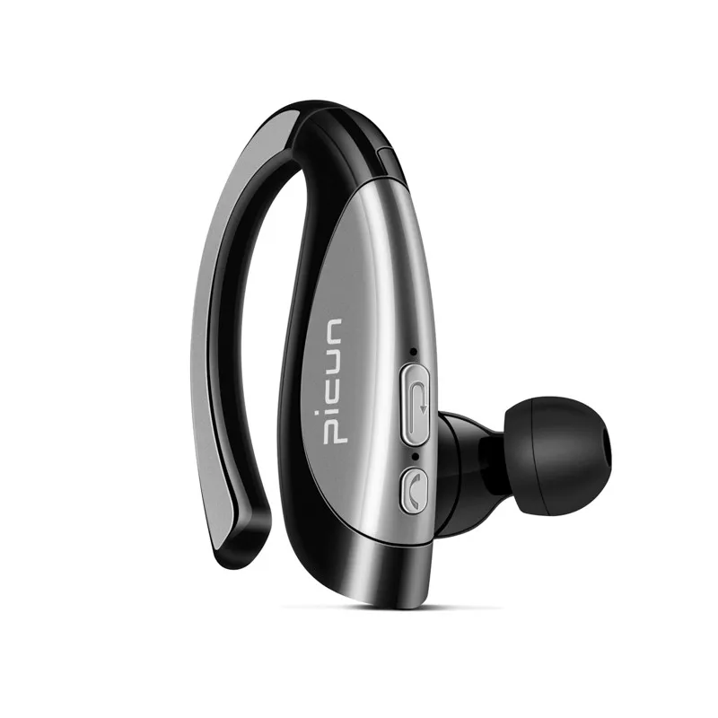 

Picun T2 Fashion Stereo Wireless Bluetooth4.1 Ear Hook Headphone With Mic Ergonomic Headset 1 To 2 Connect Noise Reduction