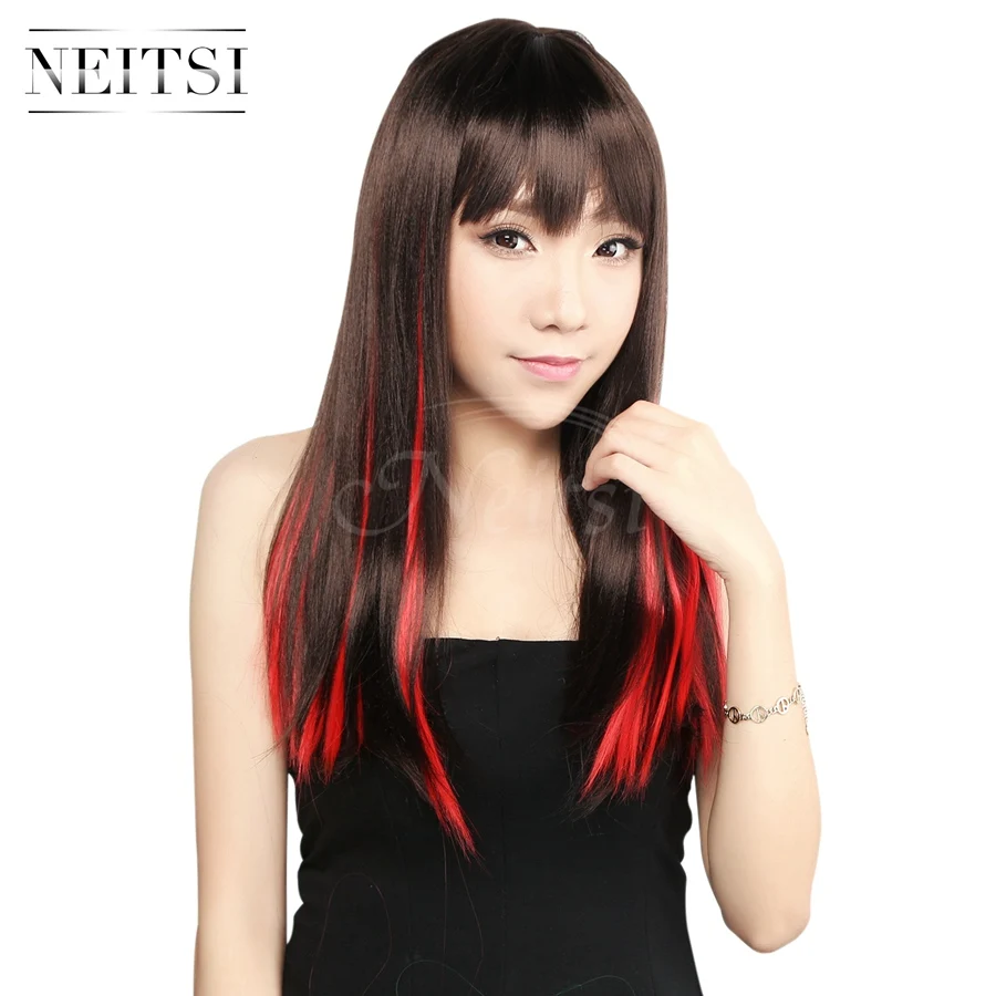 Buy Neitsi 10pcs 18inch Colored Highlight Synthetic