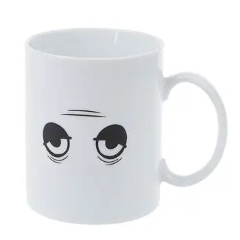 

Creative Cartoon Big Eyes Pattern Coffee Mug Cute Expression Ceramic Milk Coffee Cup Juice Water Mug For Family Gift Drinkware