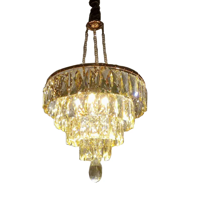 

French Creative Crystal pendant light European style Dia.40cm hanging light art decoration home parlor hotel hall warm white