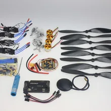 F02015-H Складная стойка RC комплект вертолетов APM2.8 плата управления полетом+ gps+ 1000KV бесщеточный мотор+ 10x4,7 пропеллер+ 30A ESC