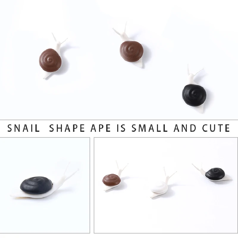 

Snails 3D Refrigerator Fridge Magnets Sticker Cute Portable Home Kitchen Decoration can CSV