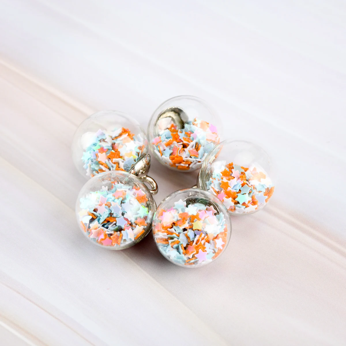

Hollow Glass pendant Natural Dried Flowers flower Beads & Jewelry Making Glass Beads Wholesale #IY101