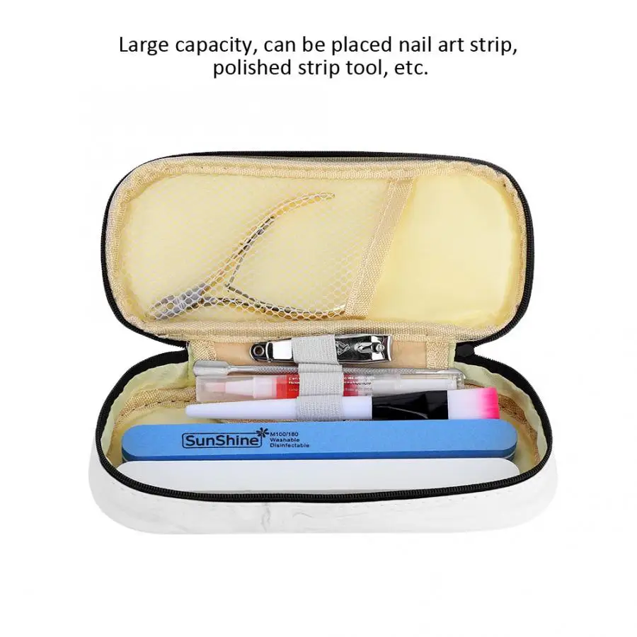 

For Nails Manicure Machine Large Capacity Nail Art Tools Storage Bag Case Nail Art Tool Accessory Storage Holder Organizer S