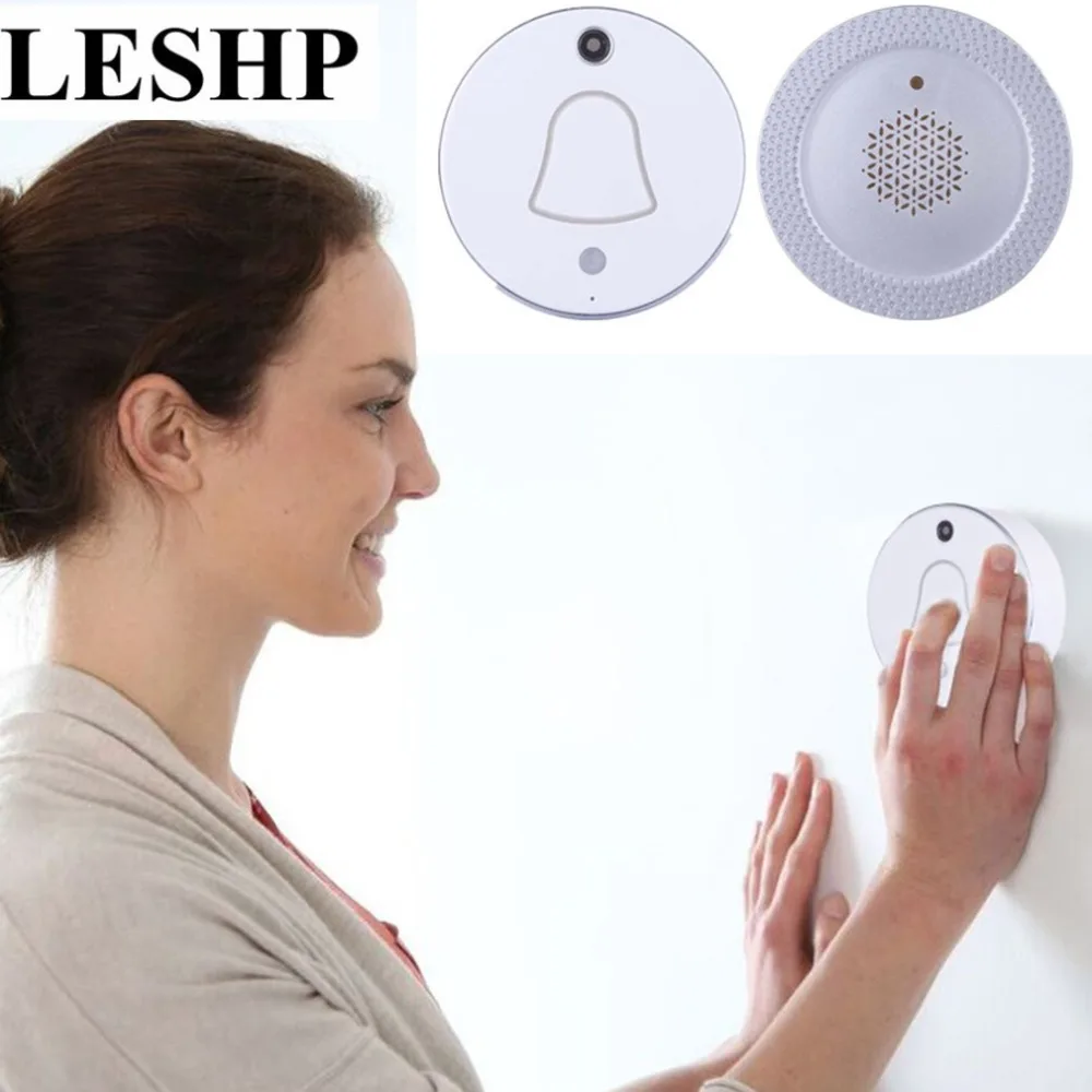

LESHP Wireless Digita Smart Camera Doorbell 2 Mega Pixel Visitor Record No Wiring Required Free Cloud Storage ES-MLA1