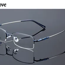 Eyesilove, супер светильник, металлические очки для близорукости, унисекс, близорукие очки, очки по рецепту, градусов-0,50-6,00