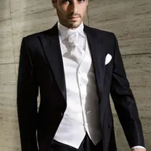 Горячая! Настроить невесты свадьба/бизнес подходит для человека лучший мужчина костюм(куртка+ брюки+ галстук+ жилет