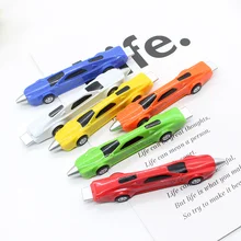 1 шт. креативная Спортивная Автомобильная шариковая ручка материал Эсколар синие чернила ручка для письма Канцтовары офисные школьные принадлежности