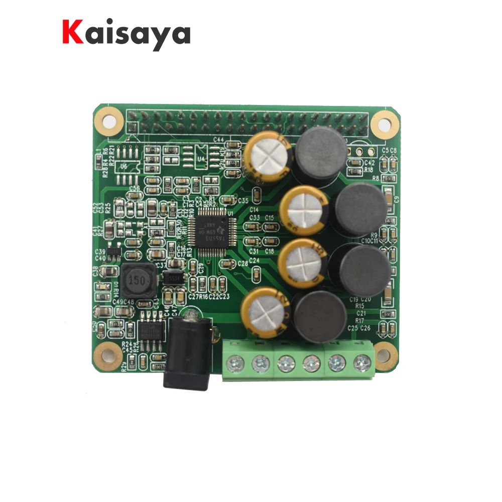 Raspberry Pi 25 Вт усилитель класса D HIFI плата расширения с AUX совместимой 3 Model B 2B +