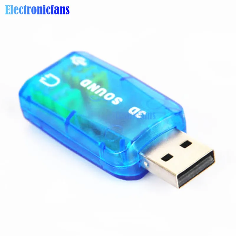 Чипсет CM108 USB 2 0 в 3D Аудио Звуковая карта адаптер Виртуальный 5 1 CH дорожка|track track|track