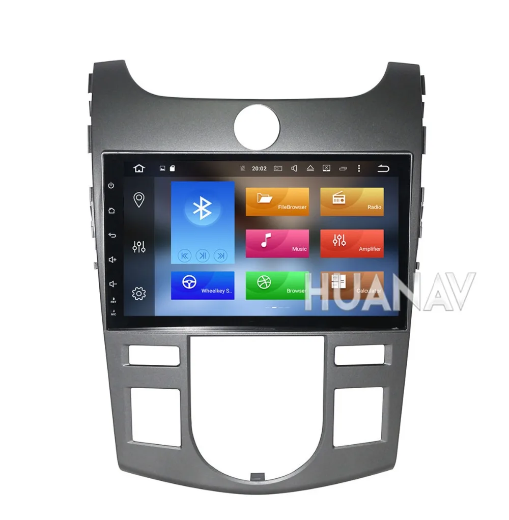 Perfect Car DVD Player GPS navigation For Kia CERATO/FORTE 2008-2012 multimidia headunit 1 DIN radio stereo Android 8.0 4GB+32GB 1