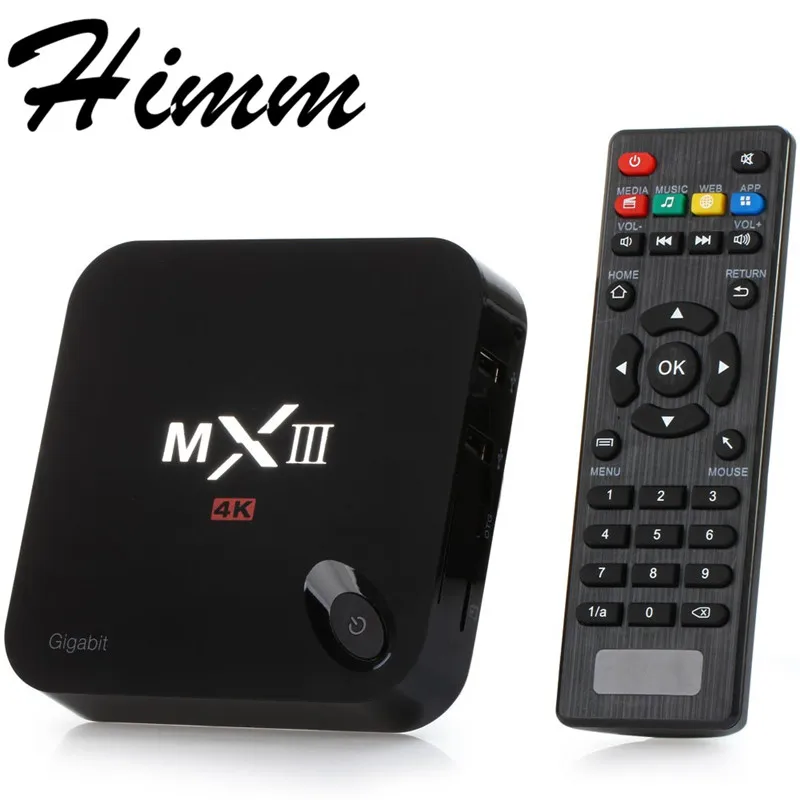

2GB/16GB MXIII-G II Android 6.0 Amlogic S912 Octa Core Smart TV Box HDMI WiFi LAN 4K H.265 MXIII-GII