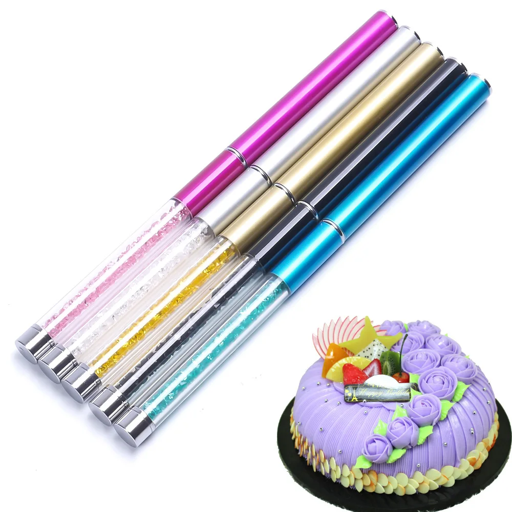 Us 1 59 5 Off 1pc Paint Brush Cake Decorating Sugarcraft Styling Modelling Fondant Painting Drawing Pen Pastry Brushes In Pastry Brushes From Home