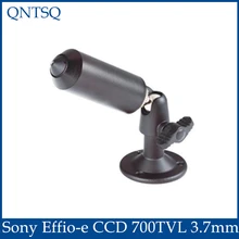 1/3″ Sony Effio-e CCD 700TVL 3.7mm Lens Mini Wired Pinhole Bullet cctv Camera With Bracket Color Black For 960h DVR,MINI CAMERA