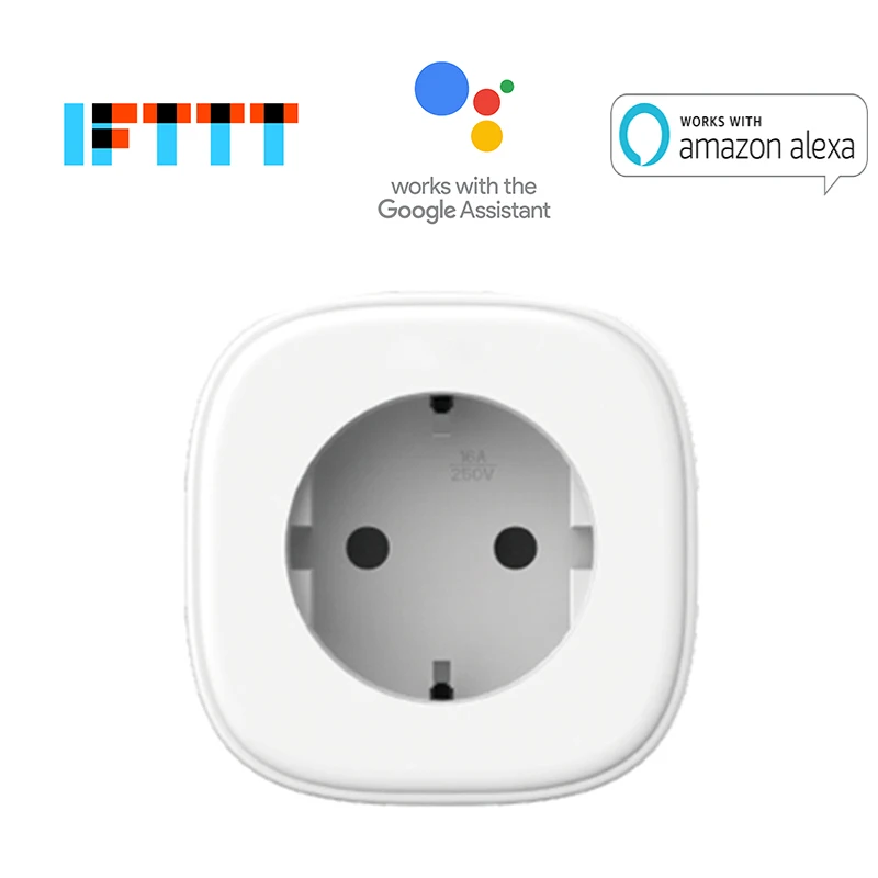

Smart Timer Wi-Fi Power Plug with Energy Meter function Remote Control by Alexa, Google Assistant Voice Control Devices IFTTT
