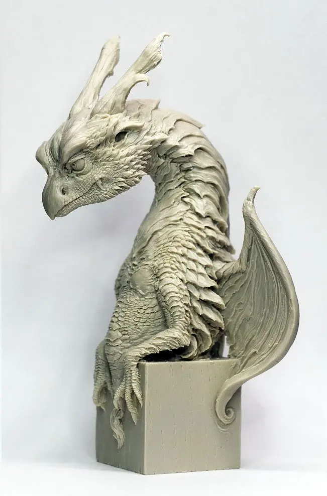 

1/8 Unpainted Resin Figure Eagle Dragon about 120mm