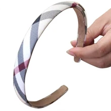 SCYL WHOLESALE Women’s Hair Accessories Scottish tartan Broadside pressure Hairpin clip Headband