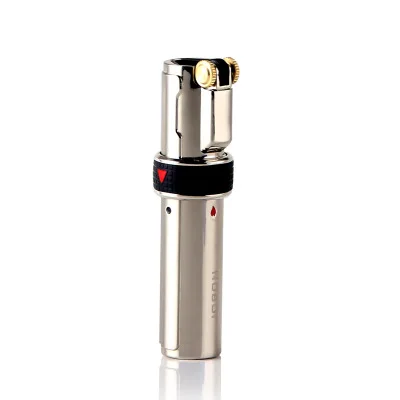 

Jobon metal slim 3 Jet turbo gas lighter,lock function windproof lighter 89*19*19mm