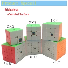 Магический куб Speed 3x3x3 2x2x2 4x4 5x5x5 6x6x6 7x7x7 Cubo Magico 2x2 3x3 4x4 5x5 6x6 7x7 головоломка кубик неокуб игрушка Детские подарки
