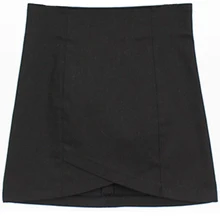 Юбка зима Новая Европа и Америка дикая Эластичность Высокая талия и бедра белая юбка Сексуальная Мини юбка