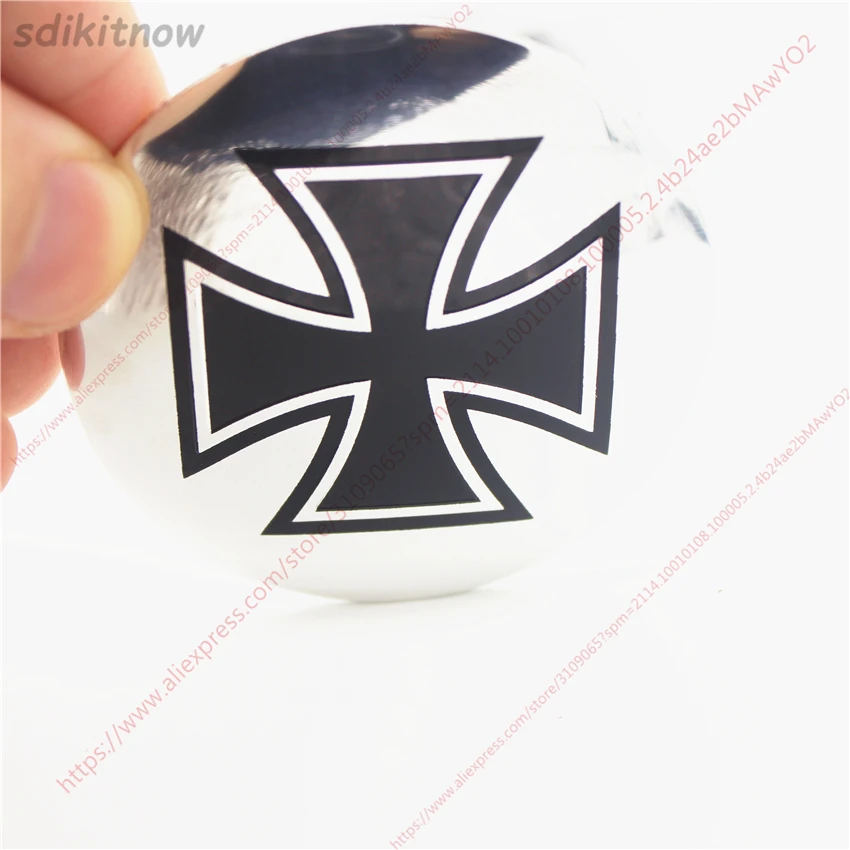 

4pc Knight Cross Car Wheel Center Hub Caps Cover Rim Sticker Badge Fit Styling For BMW AUDI VW FORD Mini Cooper TOYOTA KIA Cruze