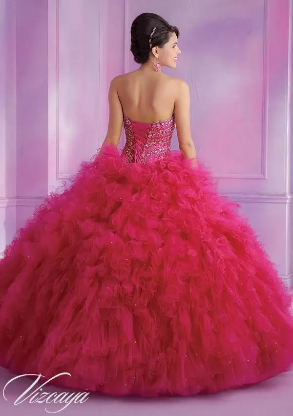 vestido de novia rosa fucsia – vestidos largos