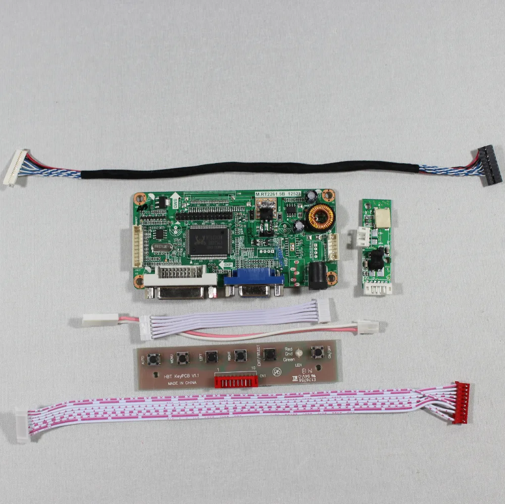DVI VGA LCD Controller Board 10.4/" TM104SDH01 800x600 LCD Screen