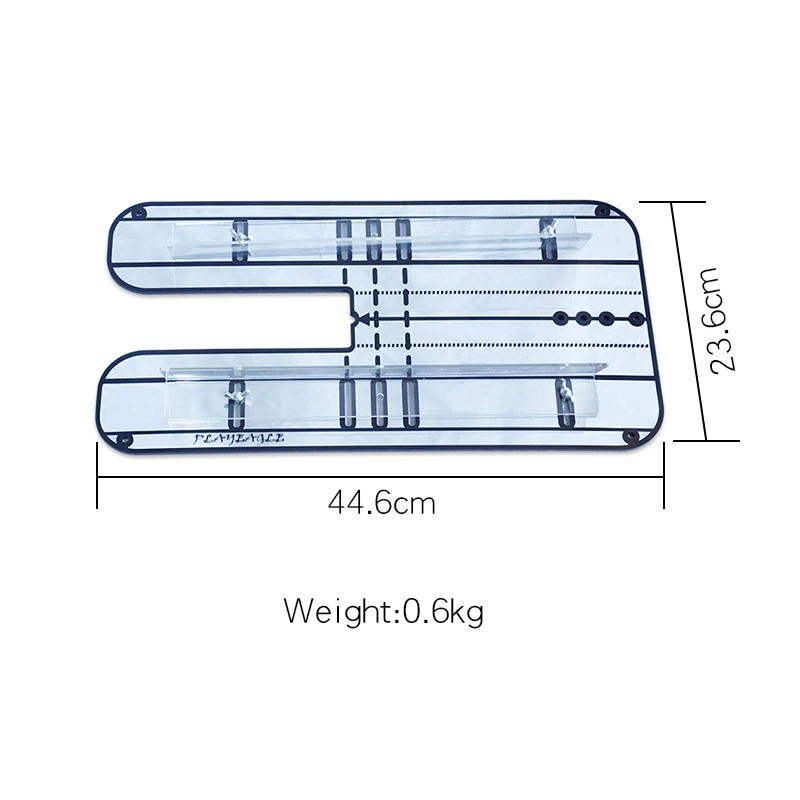 1 шт. PLAYEAGLE подкладка для гольфа зеркало выравнивание учебная помощь клюшка для гольфа прямая тренировка глаз