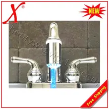 L15292-высокое качество 3 цвета светодиодный кран аэратор